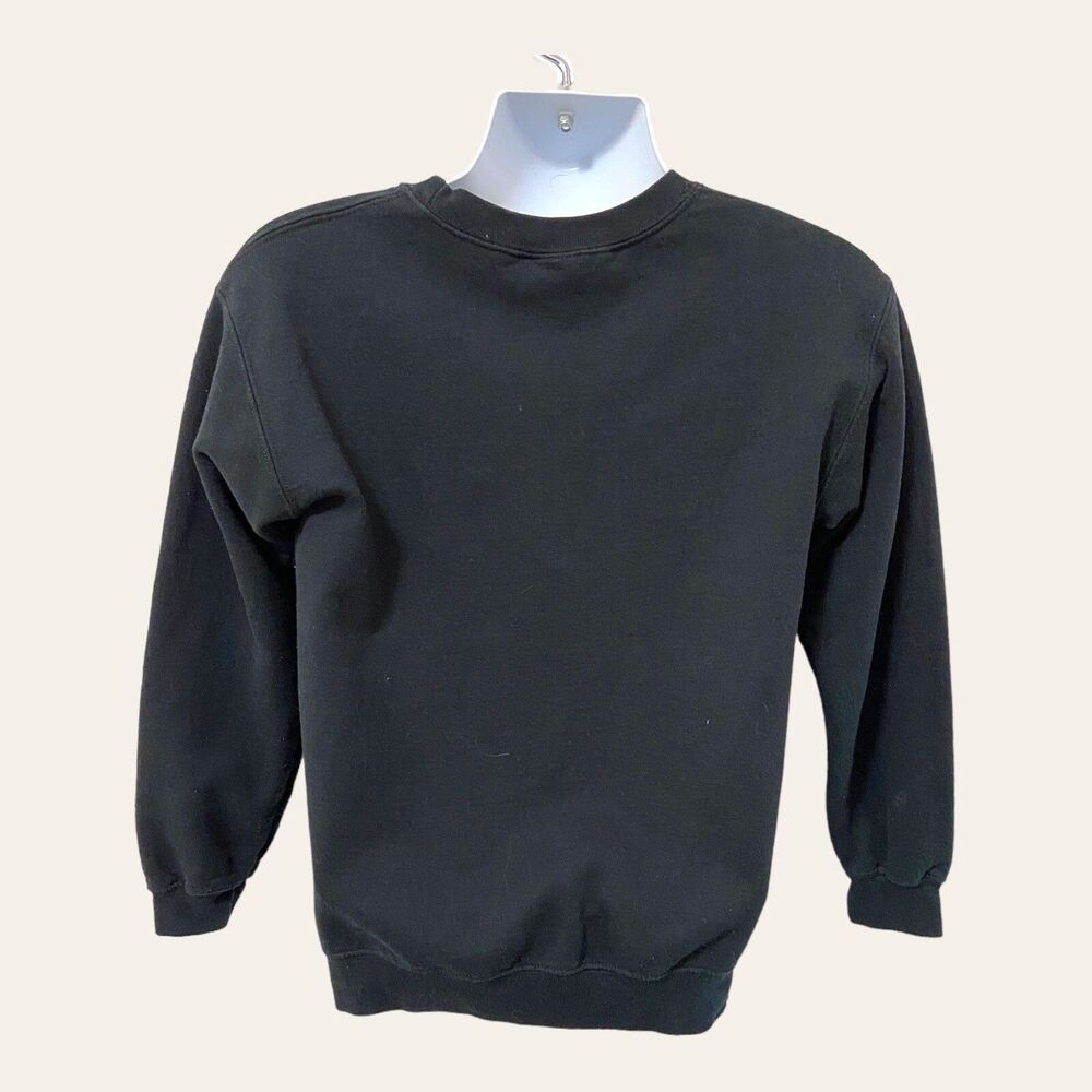 Zeds Dead Graphic Sweatshirt Woman Small Black Holiday Electronic Music Crewneck - Picture 4 of 9